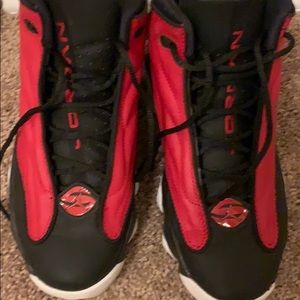 Sneakers black and red